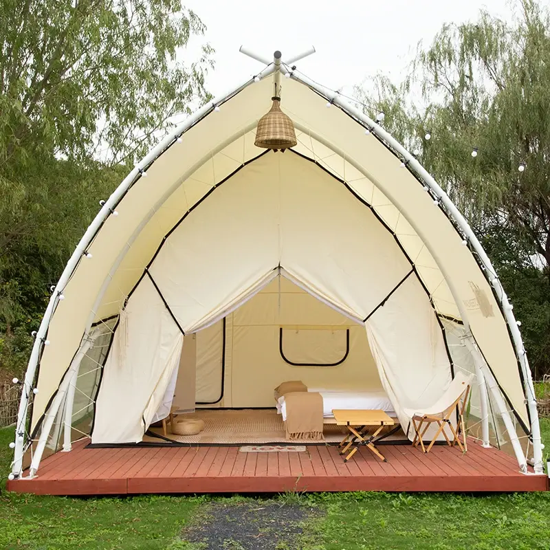 Thumbnail: Eco-Friendly Outdoor Fun and Pods Features Resort Safari Tent