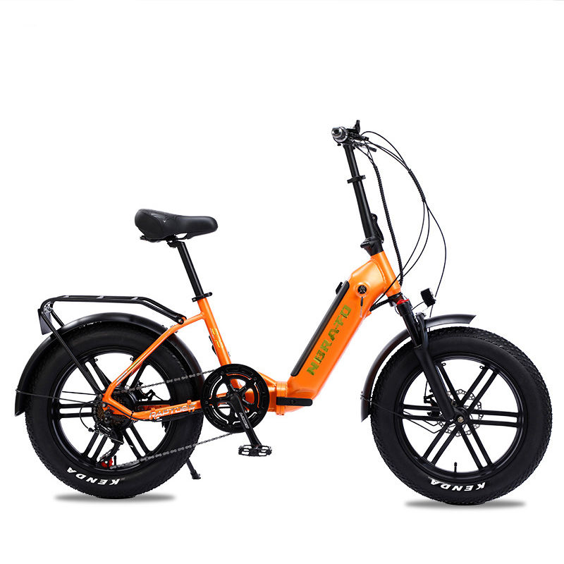 Thumbnail: Aluminium Alloy Frame 500W 48V Lithium Battery Ebike Adult 20*4.0