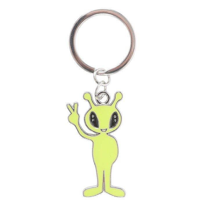 Thumbnail: Glow in the Dark Alien Keyring