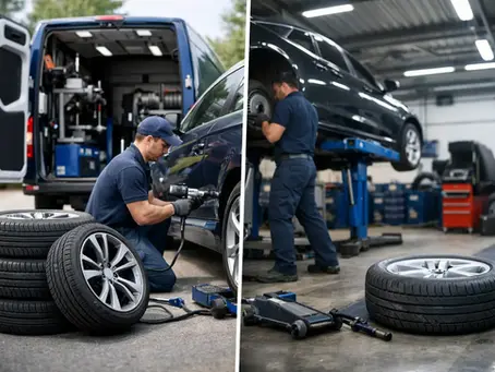 Mobile Tyre Fitting vs Garage: Which Wins?