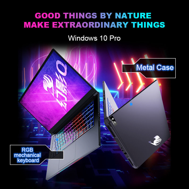 Thumbnail: AIWO Laptop I7 Processor Tablet Pc for Gamer 15.6 Inch 17.3 Inch