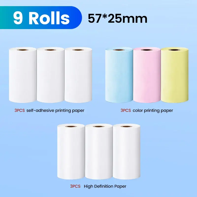 Thumbnail: Mini Printer Portable Thermal Printer Meow Mini Smart Pocket Printer Wireless