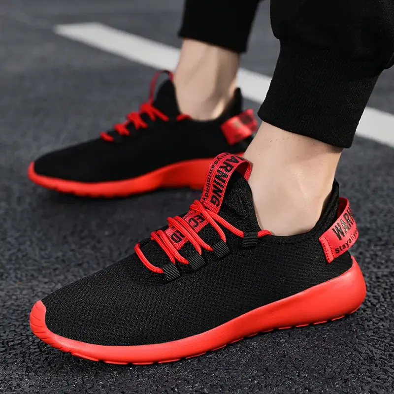 Thumbnail: Men Vulcanize Shoes Sneakers Breathable Men Casual Shoes No-Slip Male