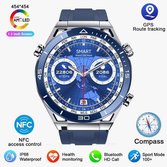 Ultimate Mens 2023 New Bluetooth Smart Watch