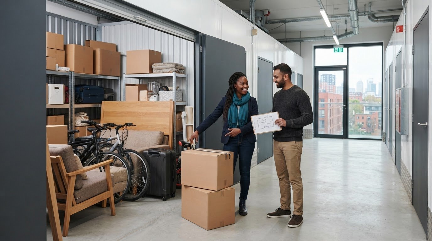 Long term storage in Croydon with unit size options