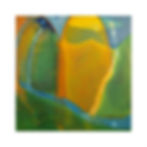 All The Land is Music. Oil on Canvas. 50x50cm. £240