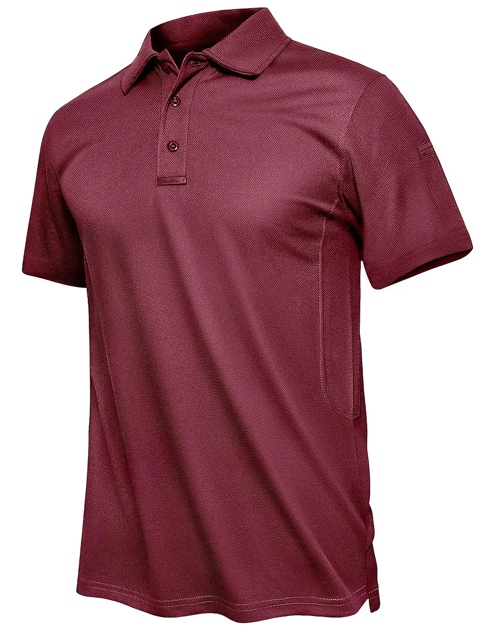 Thumbnail: TACVASEN Summer Polo Tee Shirts Men's Short Sleeve Quick Dry T-Shirt Breathable
