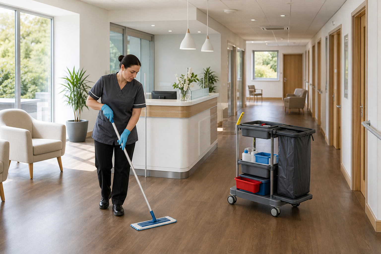 Healthcare Cleaning in Carmarthenshire & Llanelli: What Clinics and Care Settings Should Expect