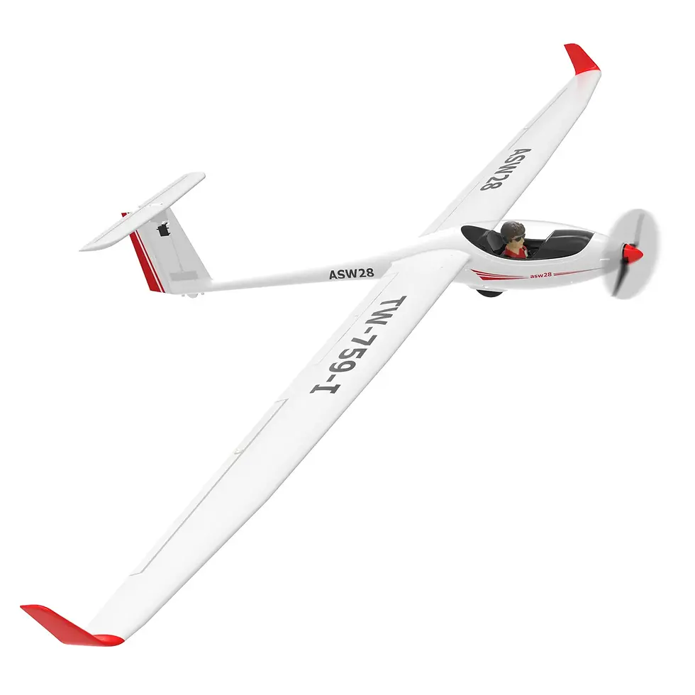 Thumbnail: Volantex ASW28 ASW-28 759-1 2600mm Wingspan EPO Sailplane Glider RC