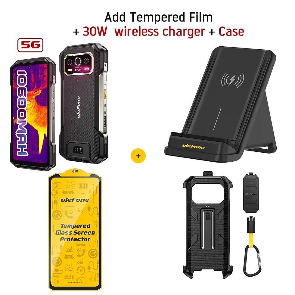 Thumbnail: 【World Premiere】Ulefone Armor 27T Pro 5G Rugged Phone 10600mAh Android