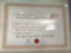 Awards and certificates