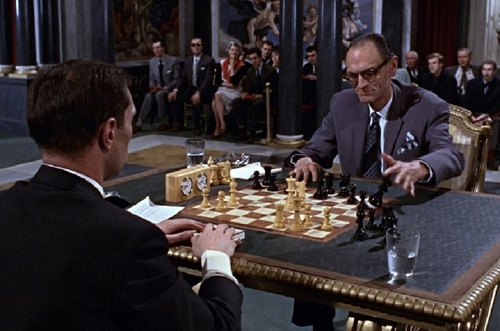 Scene from James Bond's "From Russis With Love"