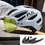 Thumbnail: PJT Adult Bike Helmet With Rechargeable LED Rear Light Dual Mode Goggle