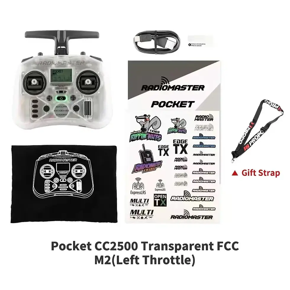 Thumbnail: RADIOMASTER RC Pocket Radio Controller (M2) FPV Controller ELRS CC2500 With RP