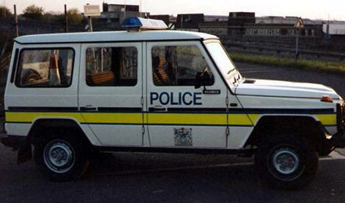 Merc G Wagon on test