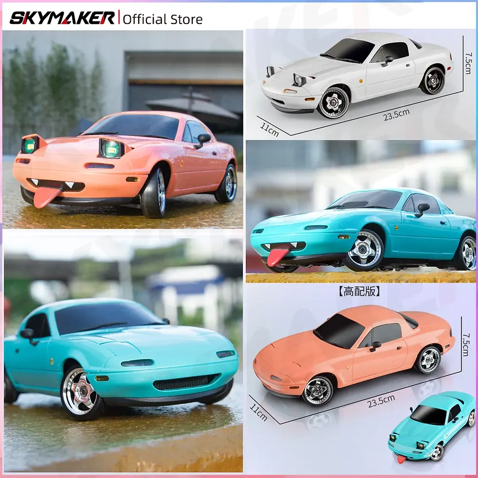 Thumbnail: Skymaker LDRC LD1804 1/18 RC Drift Car MX5 2.4GHz RWD With ESP Gyros
