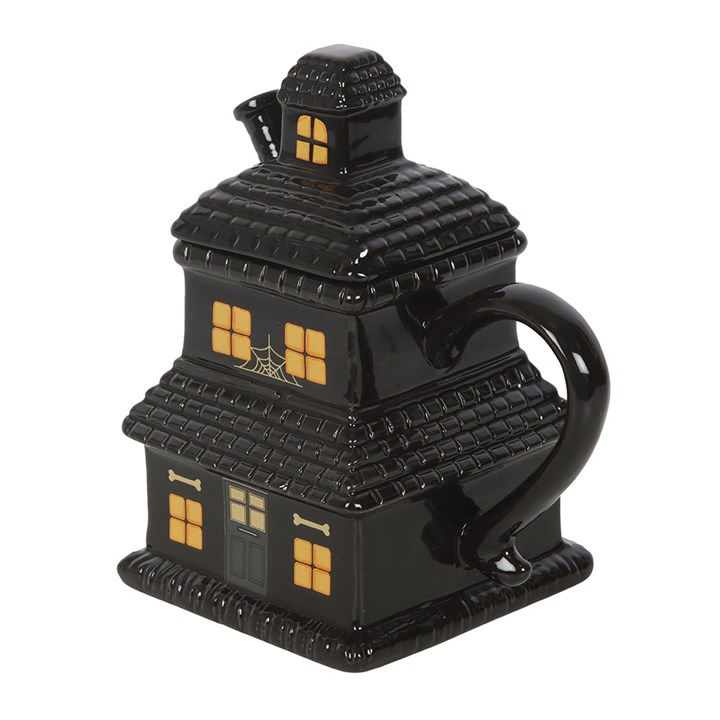 Thumbnail: Black Haunted House Mug