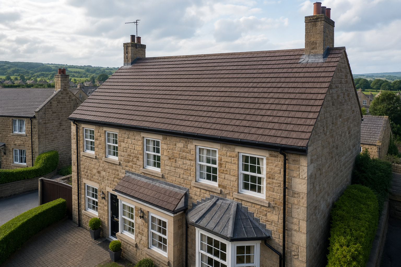 Roof cleaning and moss removal by experts in Yorkshire