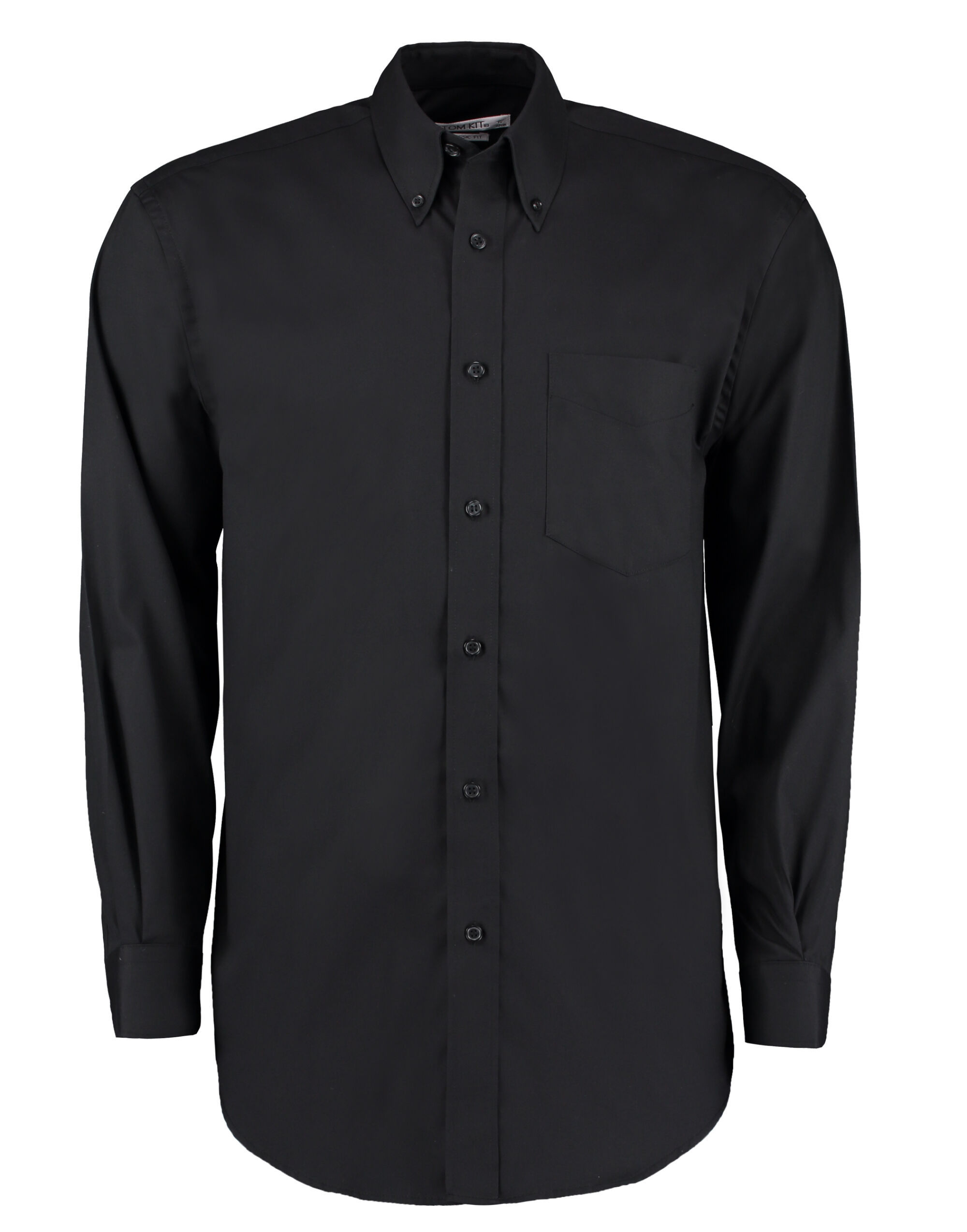 Kustom Kit Classic Fit Long Sleeve Premium Oxford Shirt