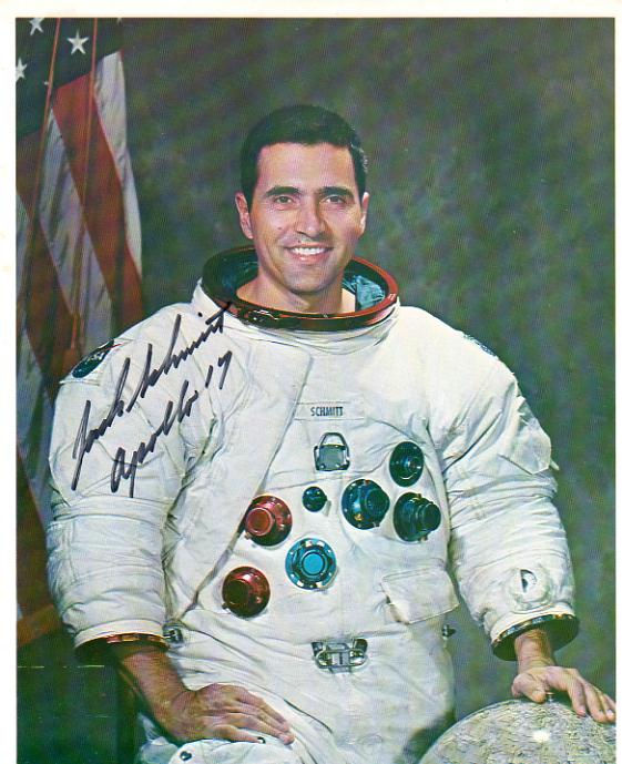APOLLO 17 Harrison Schmitt, Lunar Module Pilot