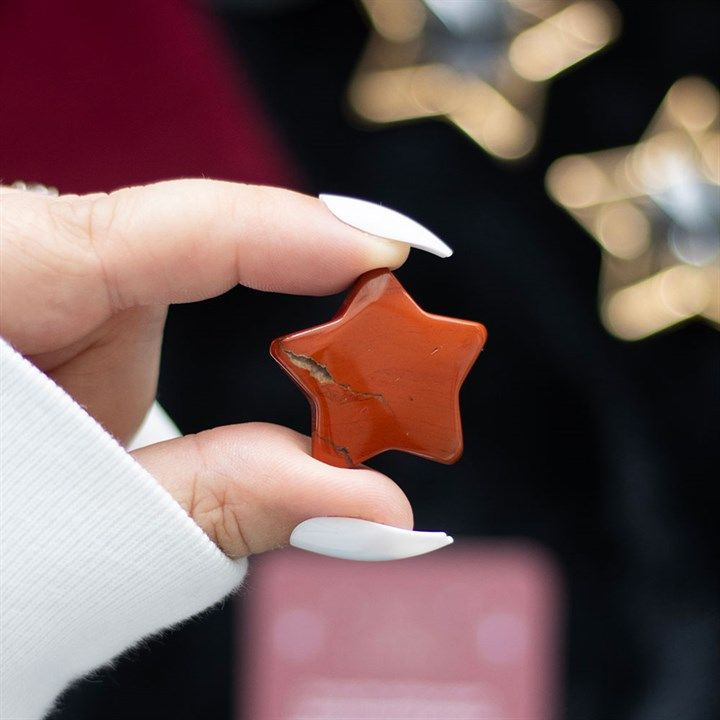 Thumbnail: Red Jasper Crystal Star in a Bag