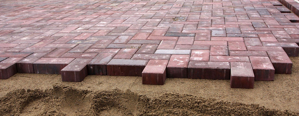 Block paving