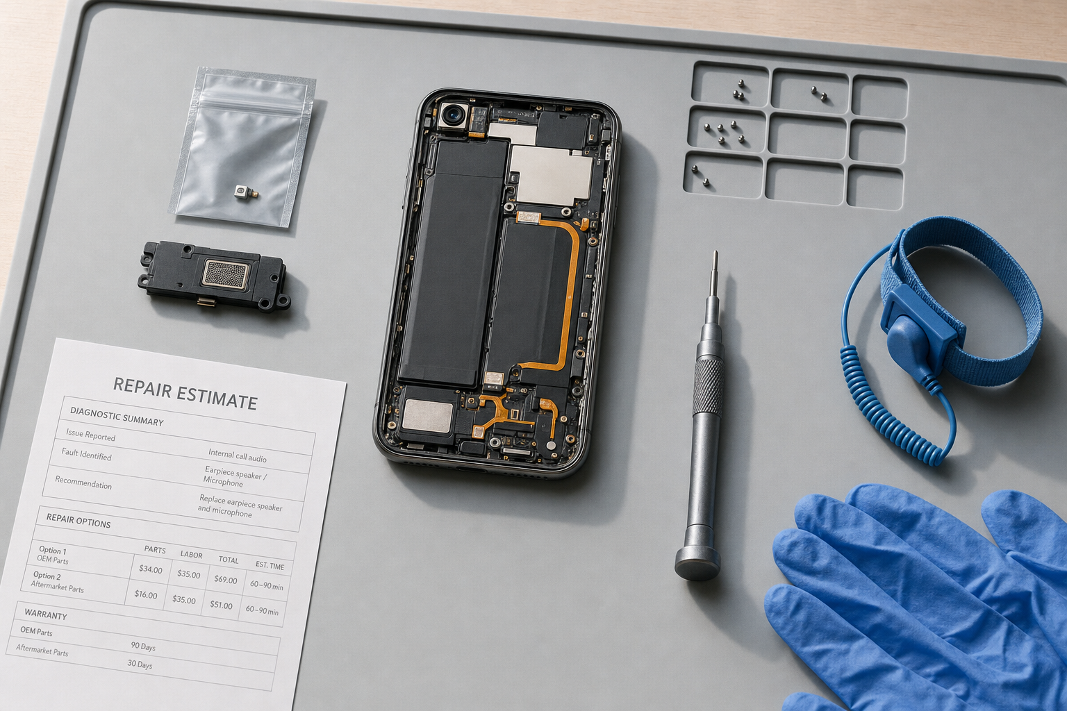 Component repair across Wolverhampton with microphone fault checks