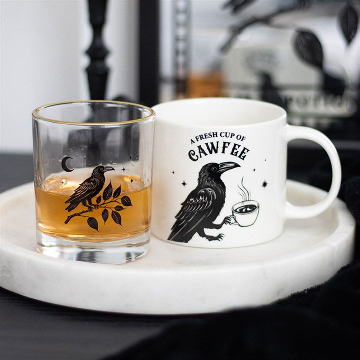 Thumbnail: Fresh Cup of Cawfee Raven Mug