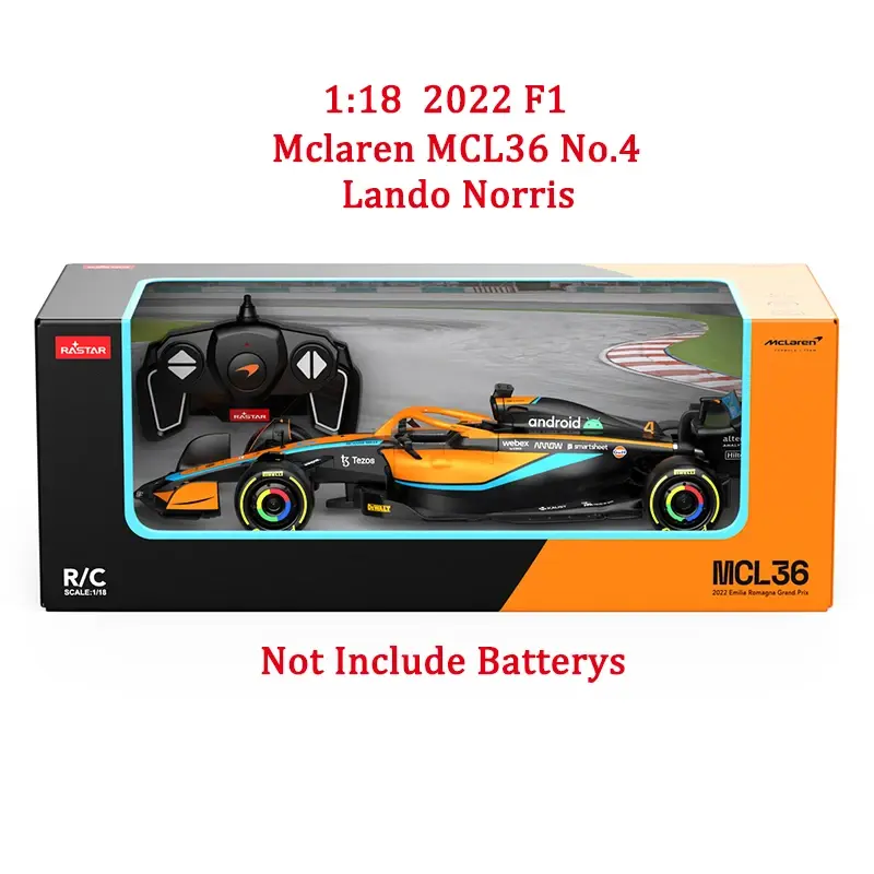 Thumbnail: RASTAR 2022 F1 Red Bull RB18 RC Cars Toys Max Verstappen 2.4G Remove