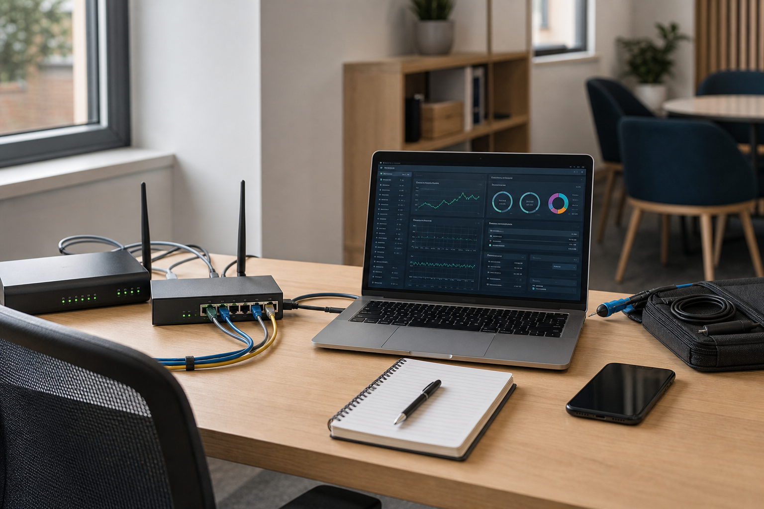 Network problems in Worcestershire with configuration support