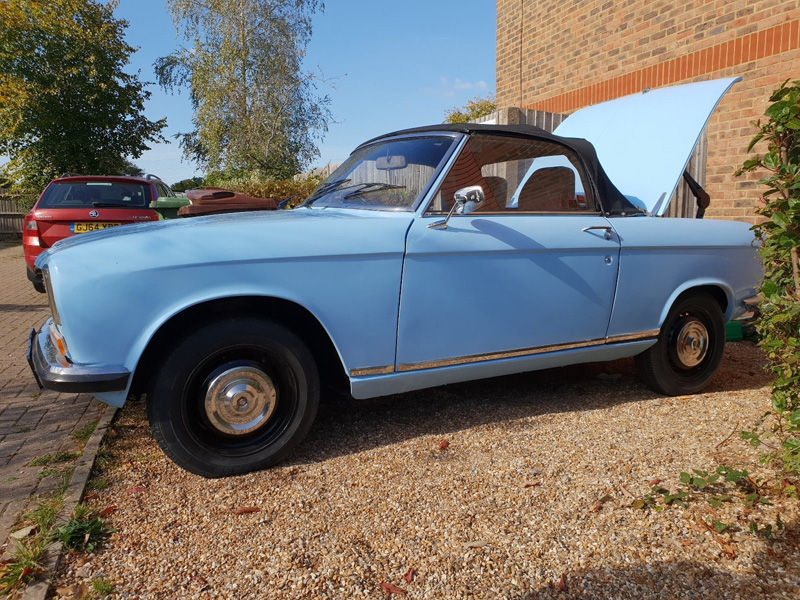 Resprayed in 2012 to an unusual blue (original colour thought to be green)