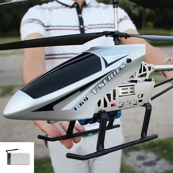 Thumbnail: 3.5CH 80cm Extra Large Remote Control Drone Durable Rc Helicopter Char