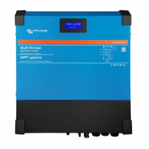 Victron Multi RS Solar 48/6000/100 Hybrid Inverter with 100A charger and 2 MPPT