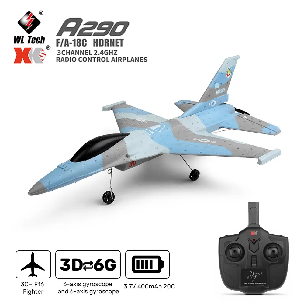 WLtoys XK A290 RC Plane 3CH Remote Control Model Aircraft 320mm Wingspan