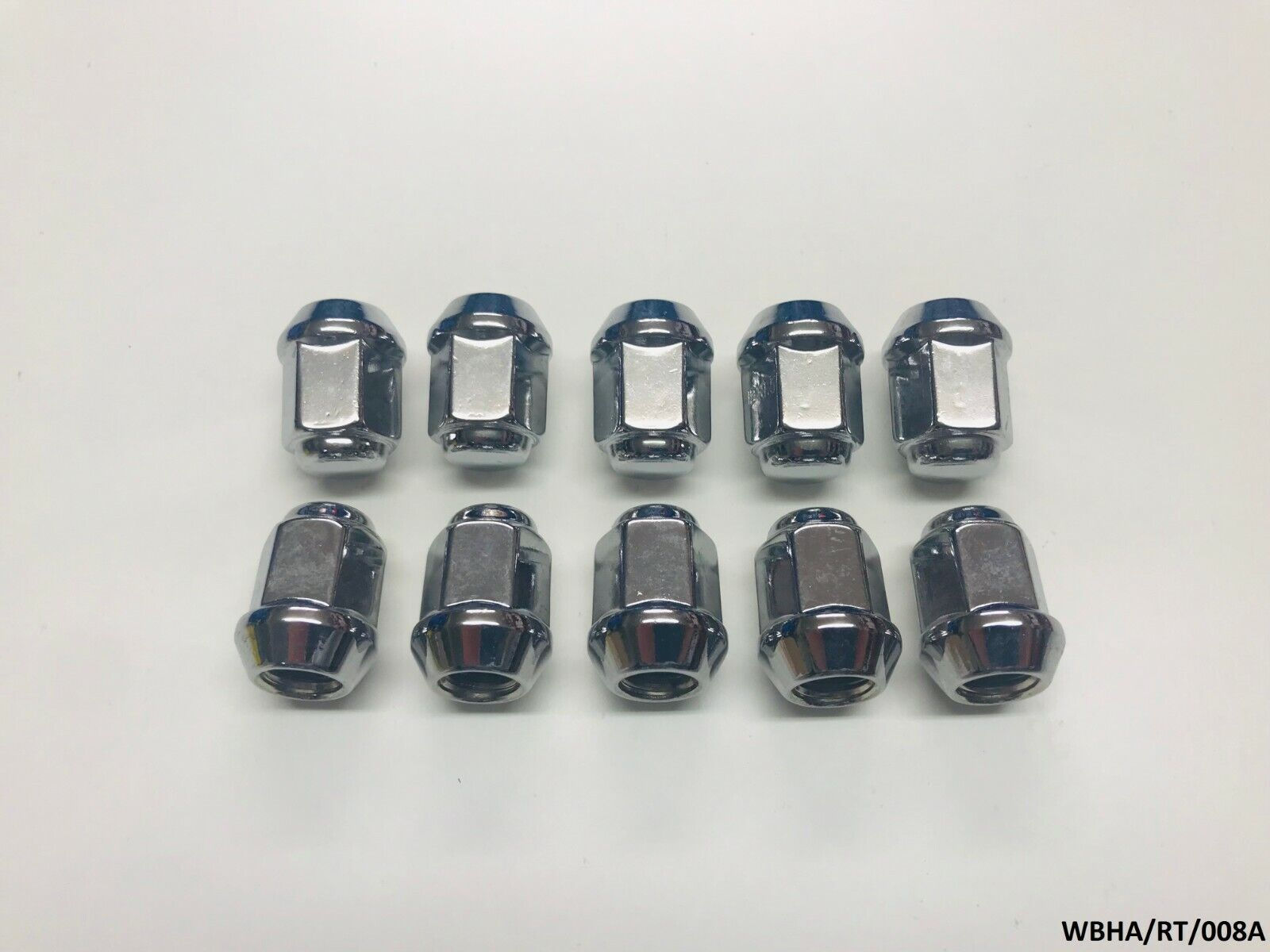 10 x Chrome Wheel Nut for Chrysler Voyager /Grand Voyager 1996-2019 WBHA/RT/008A
