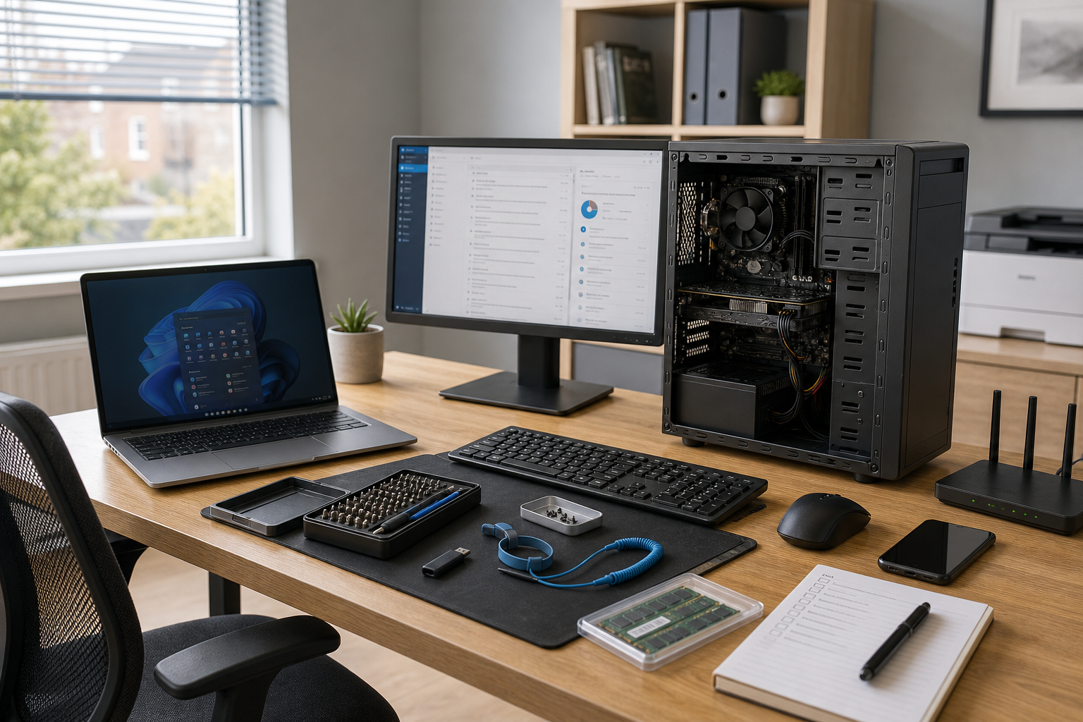 Computer repair in Worcester with email and PC support