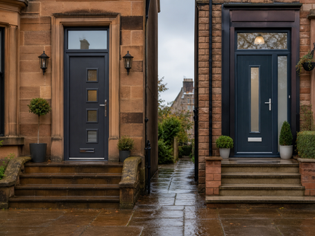 Composite vs uPVC Front Doors: Which Is Best for Glasgow Homes?