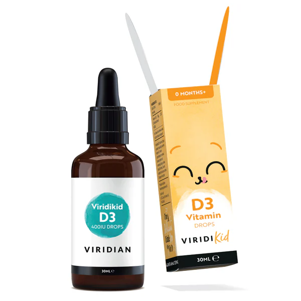 Viridikid Vitamin D3 Drops 400IU