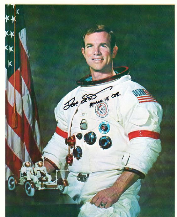 APOLLO 15 David Scott, Commander