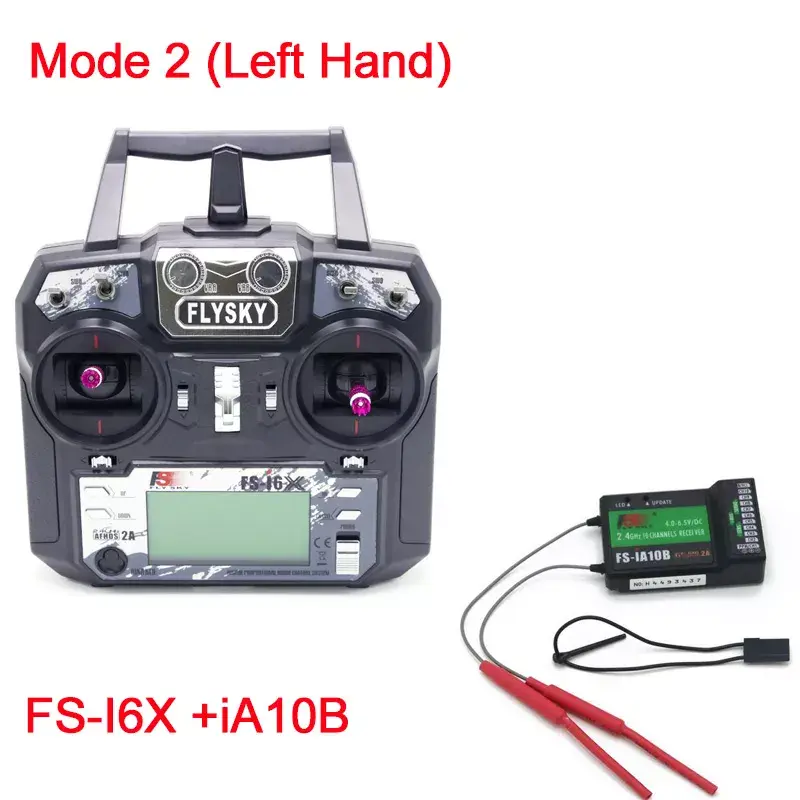 Thumbnail: Original Flysky FS-i6X 10CH 2.4GHz AFHDS 2A RC Transmitter With FS-iA6B FS-