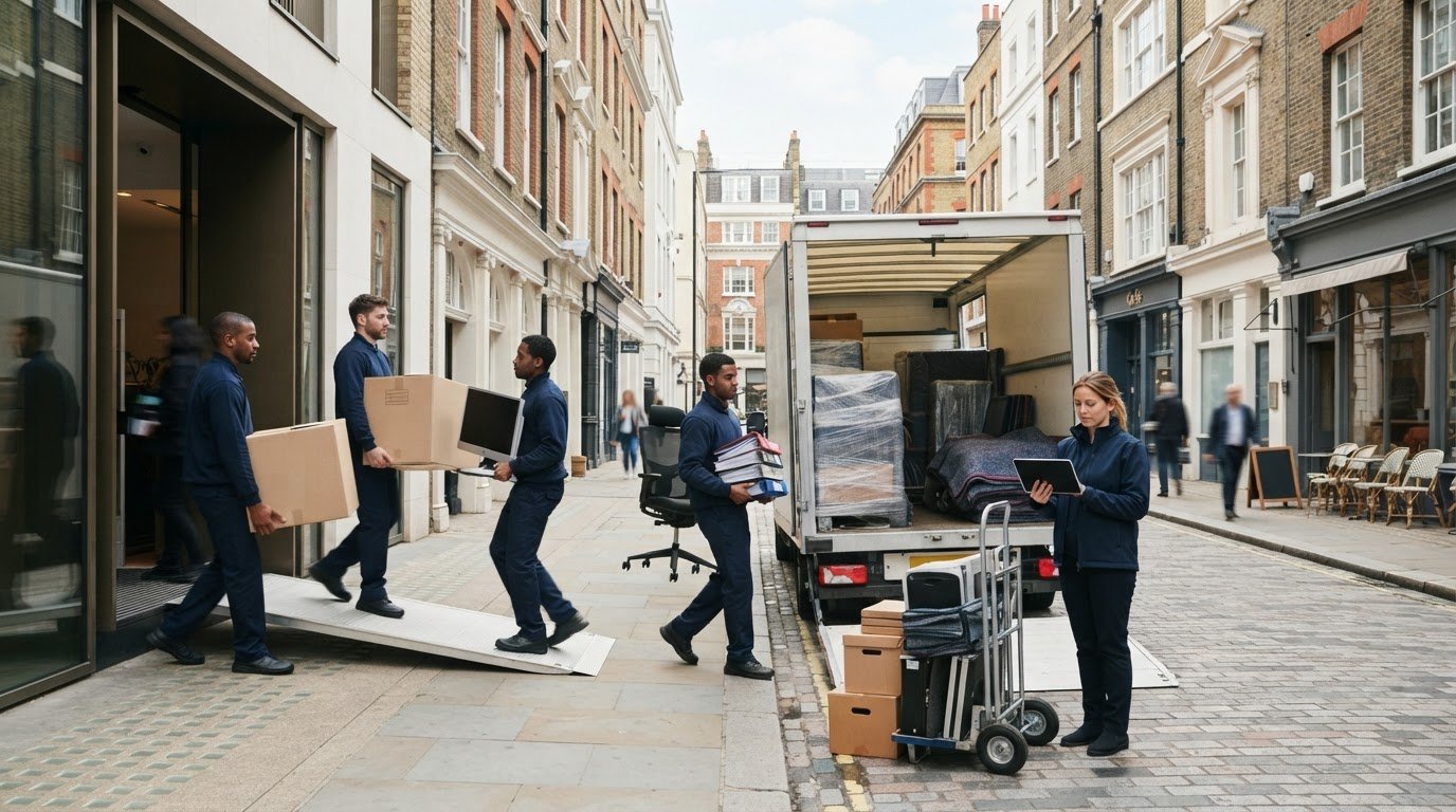 Office Movers in Soho: Plan a Smooth Business Move