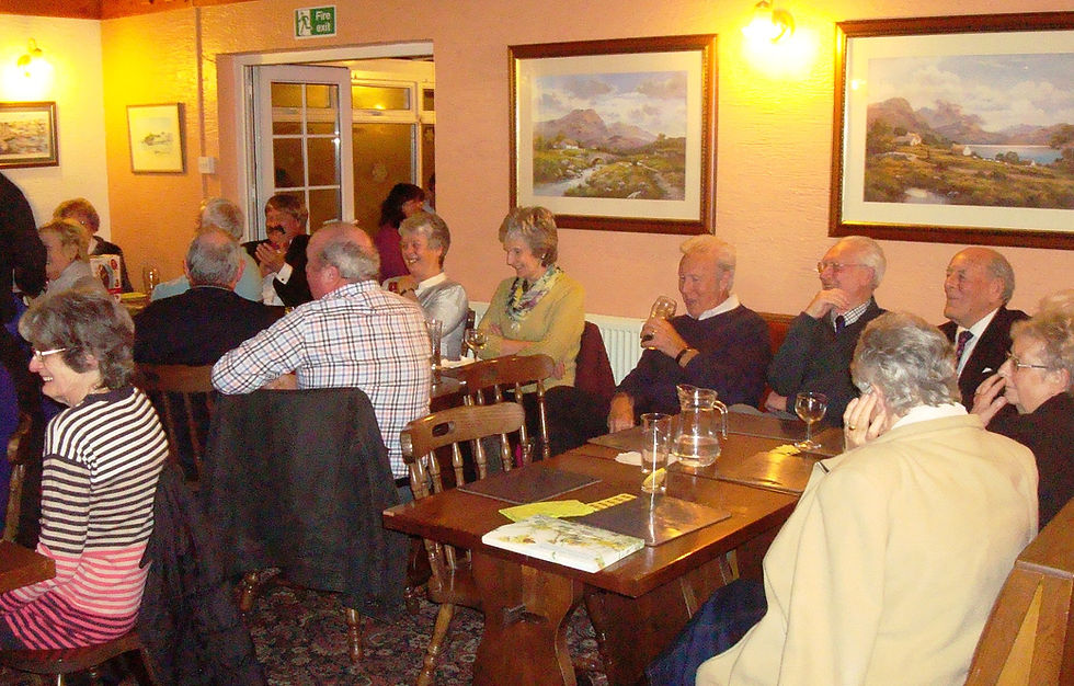 Pie and Mash night 26-3-2015