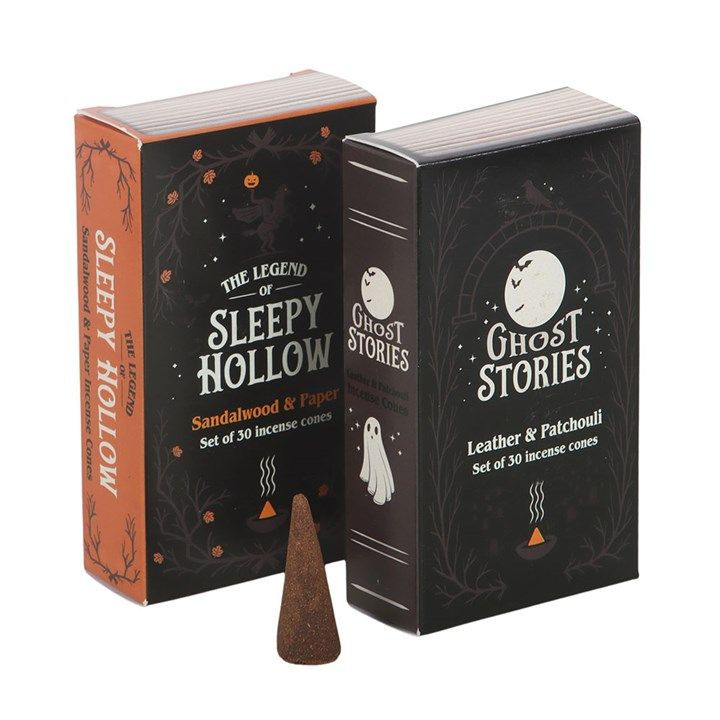 Thumbnail: Set of 2 Haunted Library Incense Cone Packs