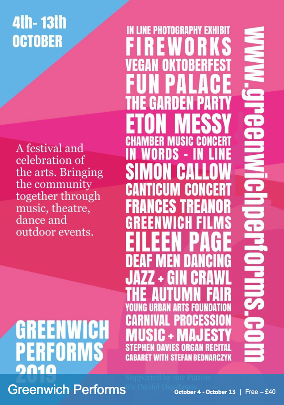 greenwich performs