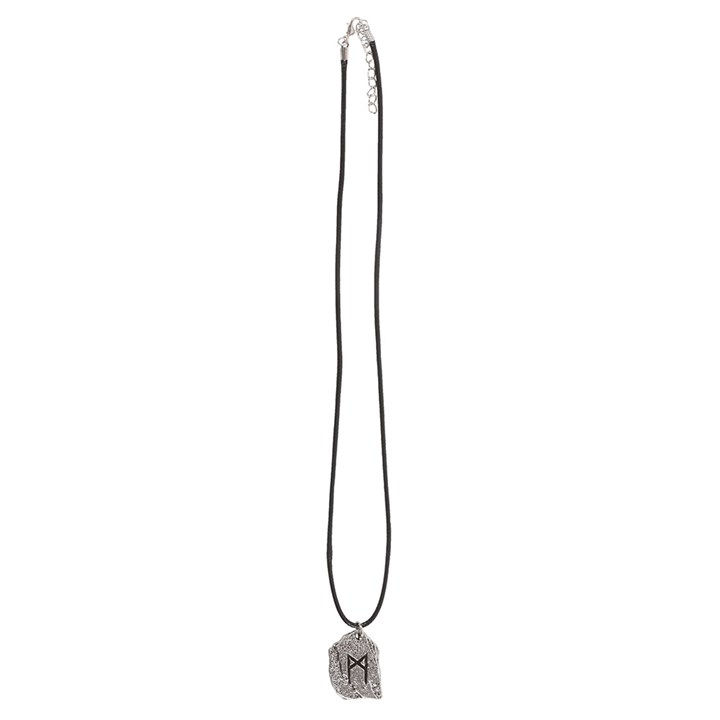 Thumbnail: Rune of Transformation Viking Cord Necklace