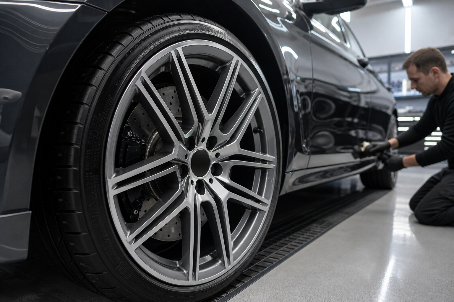 Wheel refurbishment with our specialist team in Doncaster