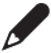 Pencil black large