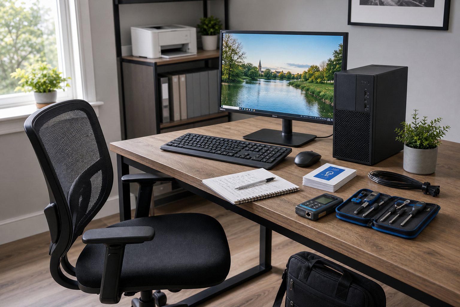 New PC in Worcestershire with setup advice that fits