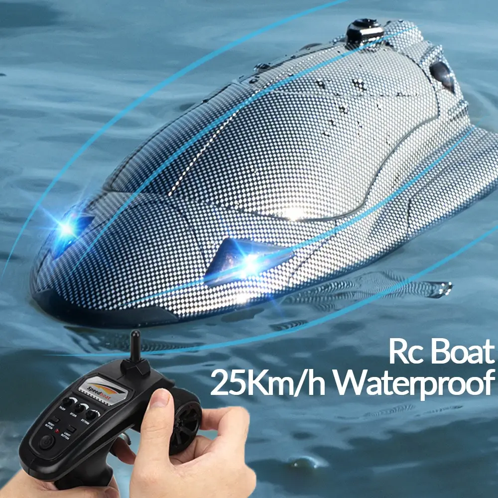 Rc Boat High Speed Racing Ship 25Km/H Waterproof Rechargeable Model Electric