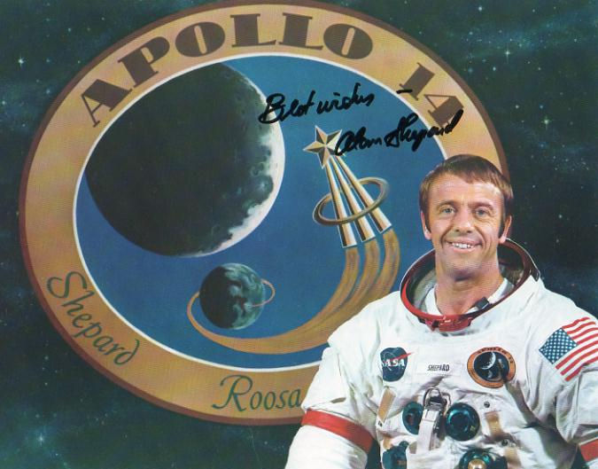 APOLLO 14 Alan Shepard, Commander